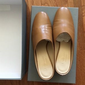 Everlane cognac day mules